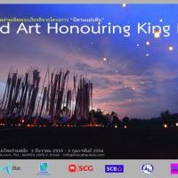 Land Art Honouring King RAMA 9