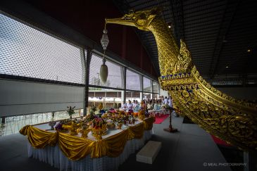 The grand sacrifice ceremony, Royal Barge Procession